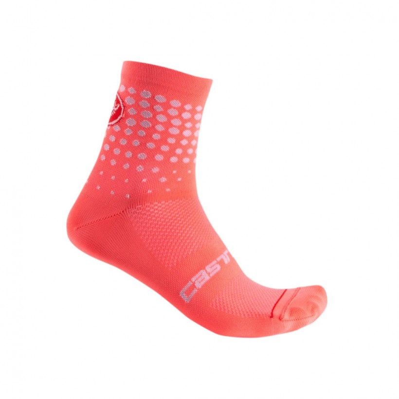 Castelli Puntini Pink Socks Woman