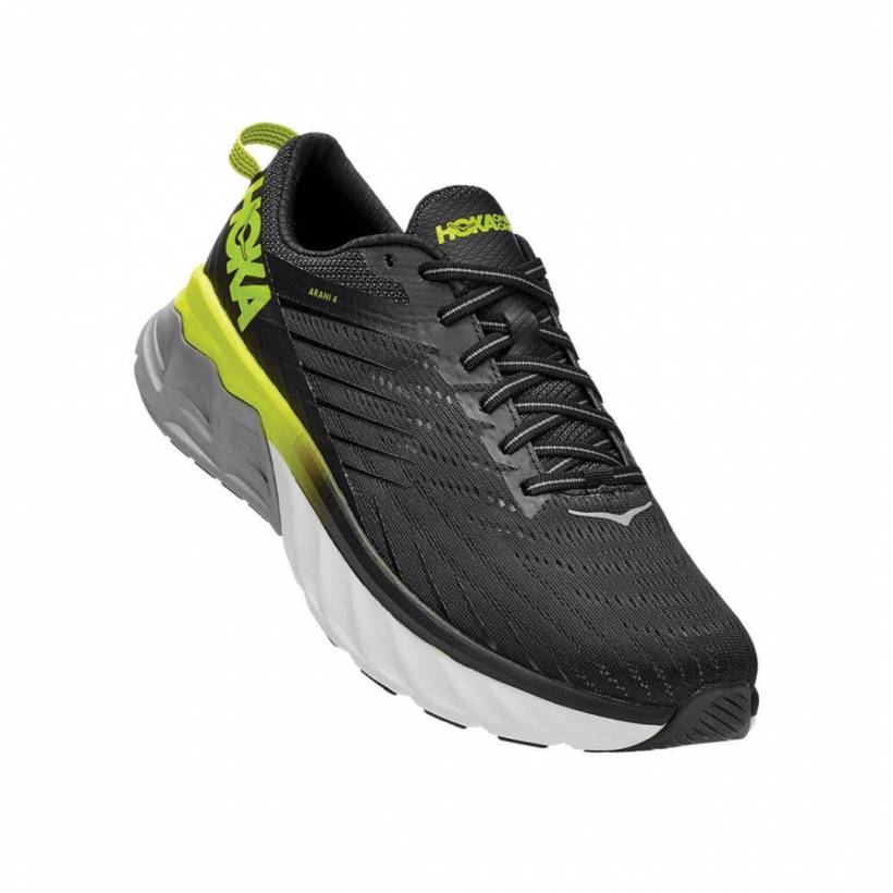 Hoka One One Arahi 4 Shoes Black Yellow SS20