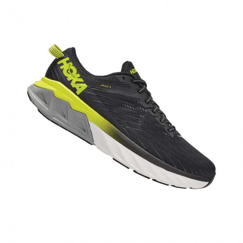Hoka One One Arahi 4 Shoes Black Yellow SS20