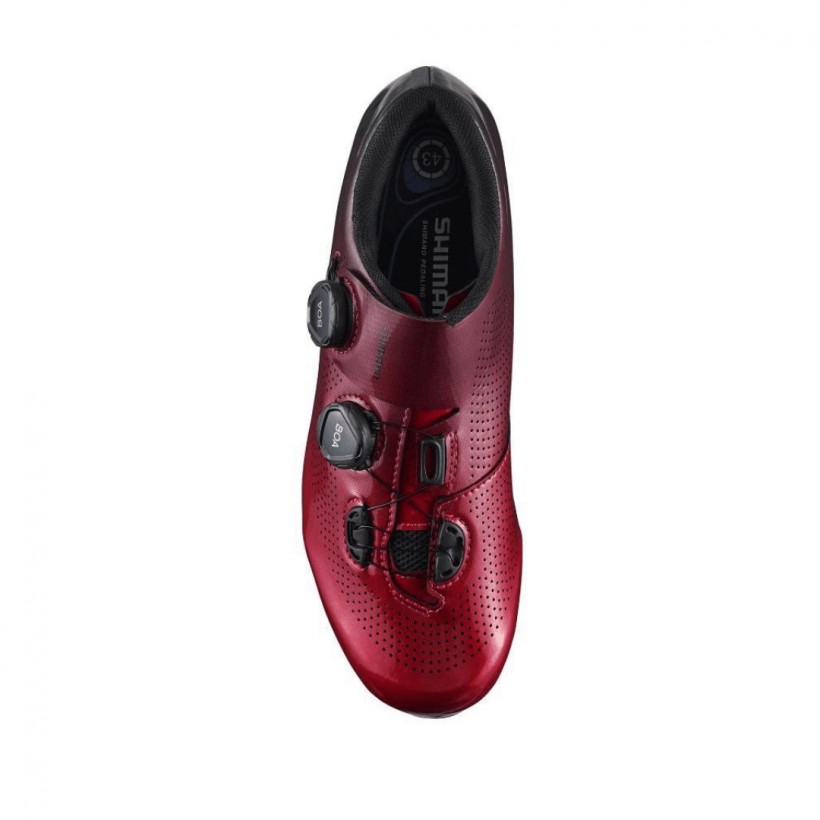 Chaussures Route Shimano RC701 Rouge Noir