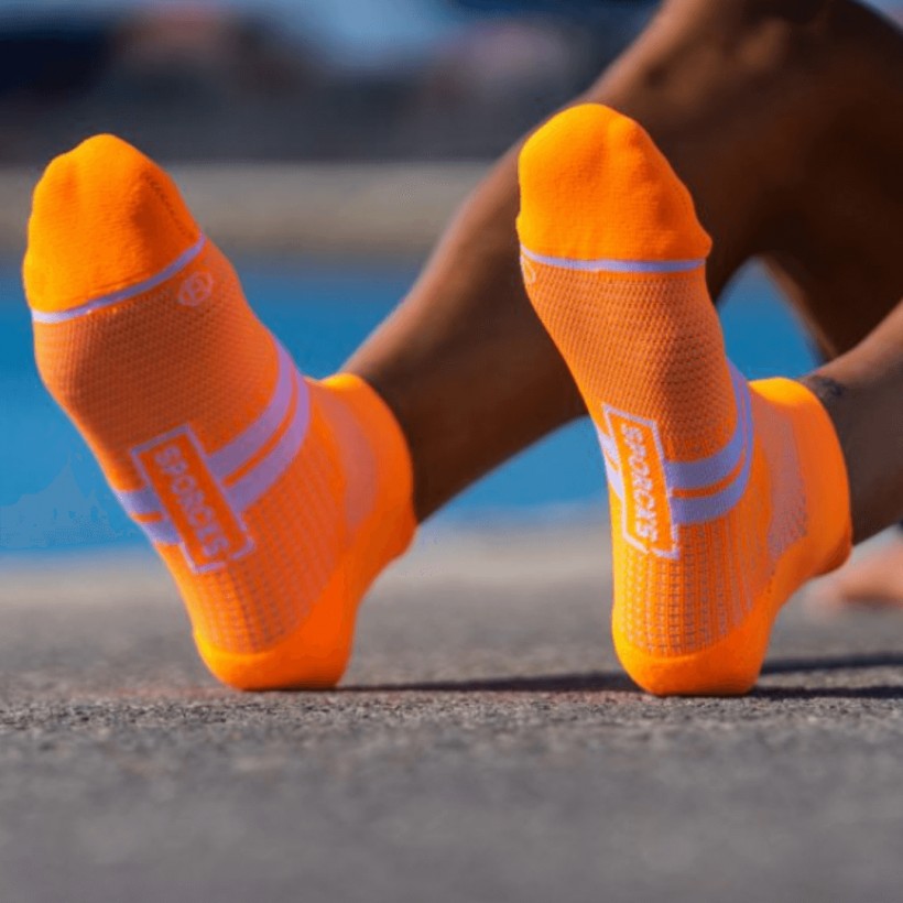 Calcetín Tobillero Sporcks Noosa Naranja