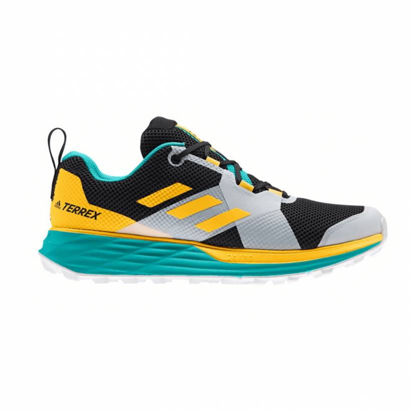 Chaussures Running Adidas Terrex Two Noir Bleu AW20 Homme