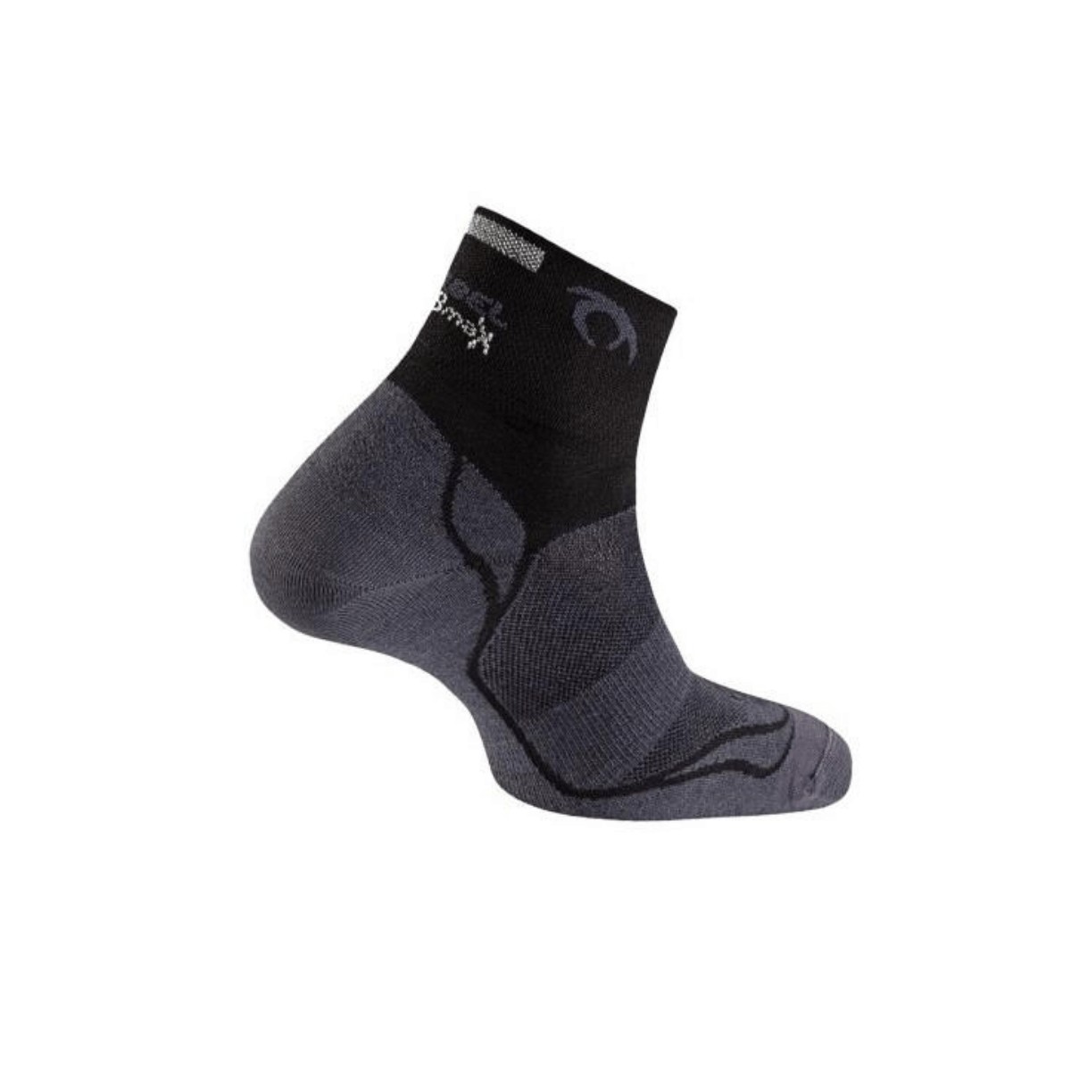 Calcetines Lurbel Race Negro Gris, Talla S