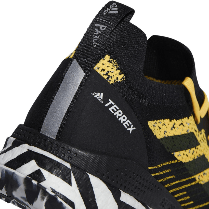 Adidas Terrex Two Ultra Parley Black Yellow FW20 Men's Sneakers