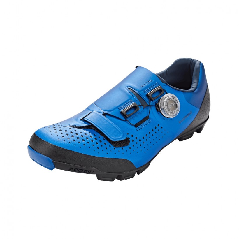 Chaussure vtt shimano bleu clearance