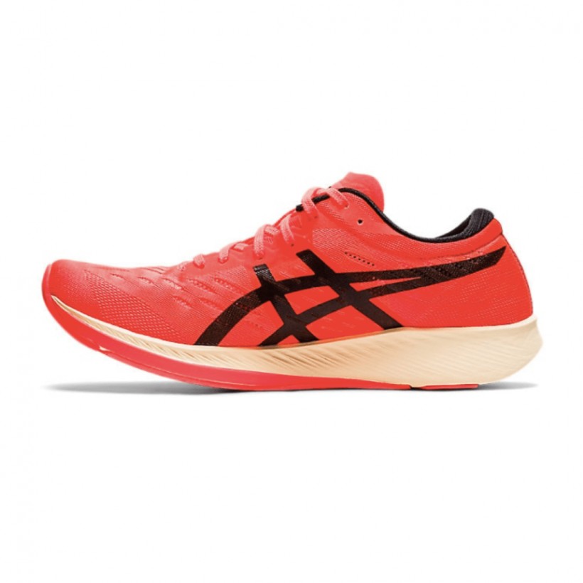 Asics Metaracer Tokyo Rose Fluor Noir AW20 Chaussures De Course Pour Homme