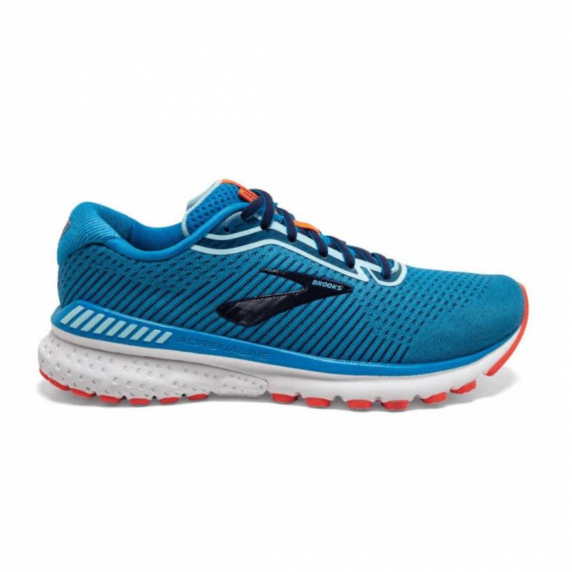 Zapatillas Brooks Adrenalina GTS 20 Azul OI20 Mujer