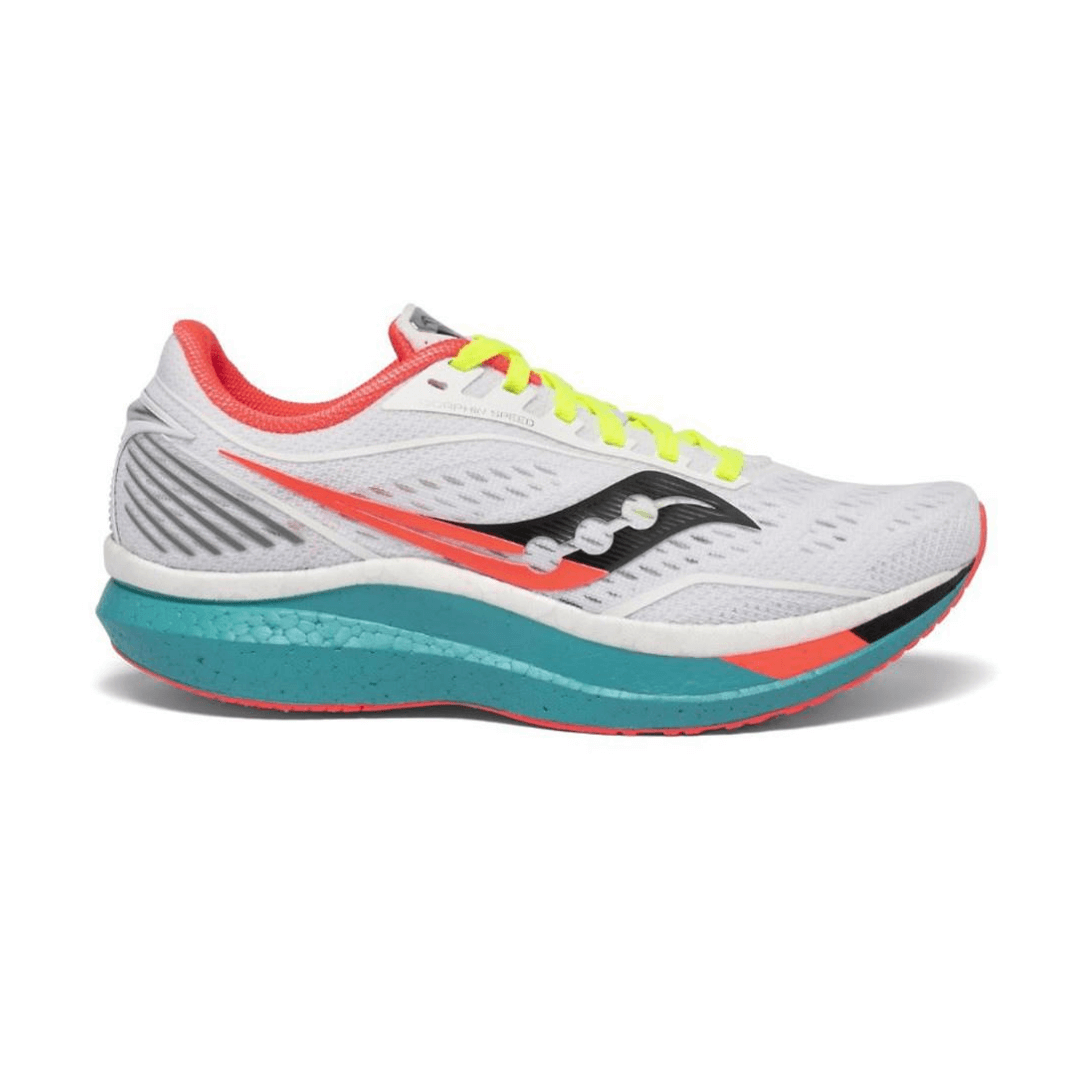 Saucony Endorphin Speed White Coral AW20 Men's Running Shoes