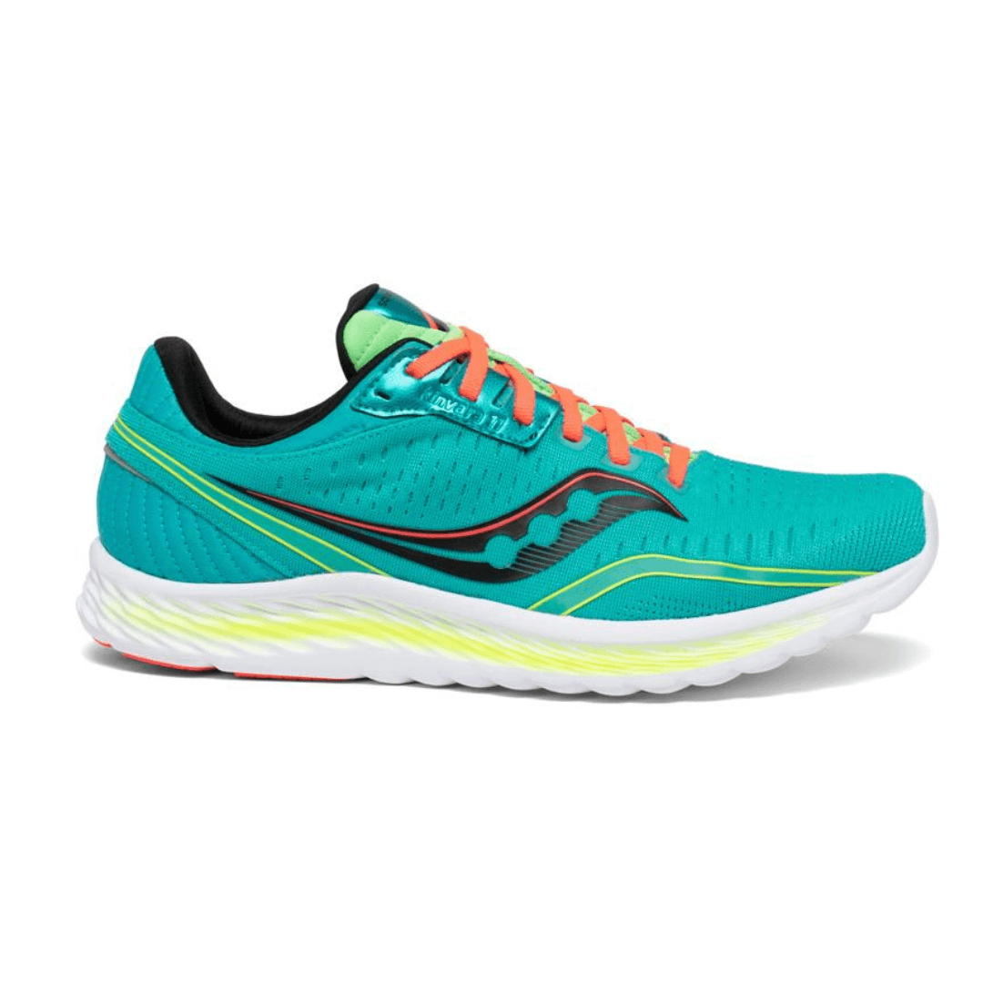 Saucony Kinvara 11 Turquoise Orange AW20 Herren Laufschuhe
