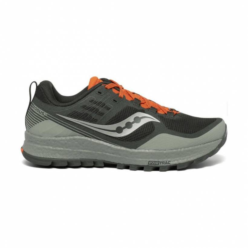 Saucony Xodus 10 Grau Orange AW20 Herrenschuhe