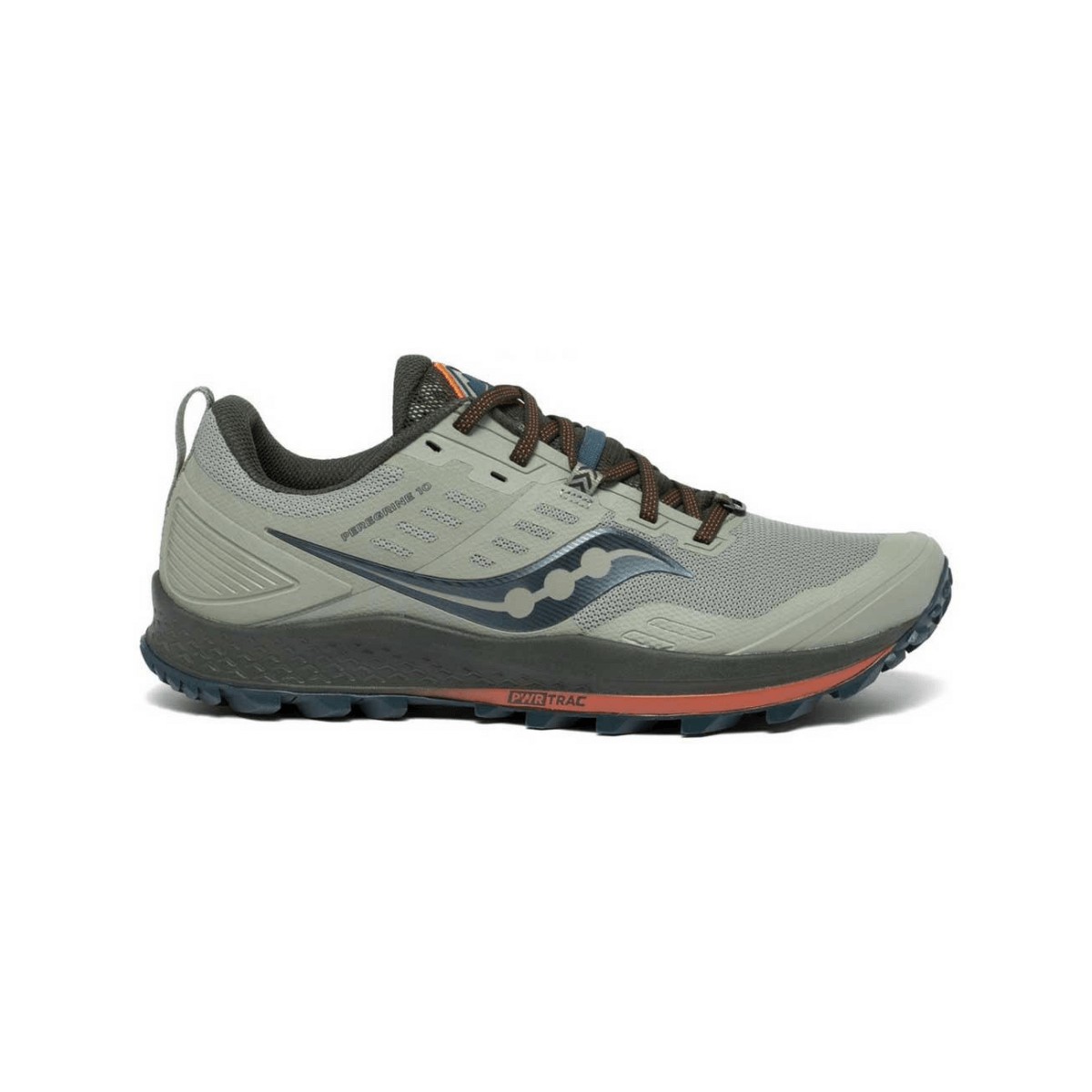 Saucony Peregrine 10 Gray Orange AW20 Men s Running Shoes