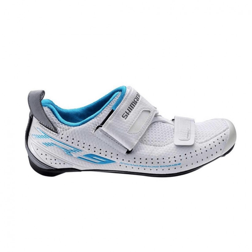 Zapatillas Triatlón Shimano TR900 Carbono Blanco