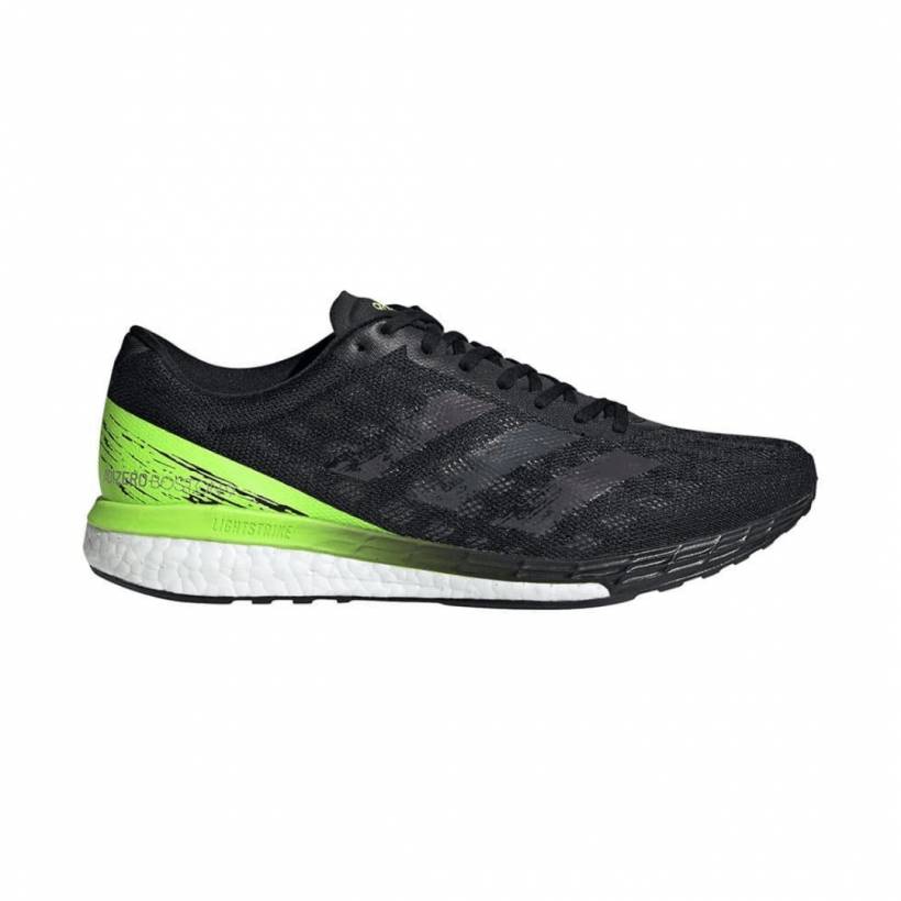 Adidas Adizero Boston 9 Noir Vert AW20 Homme Chaussures de course