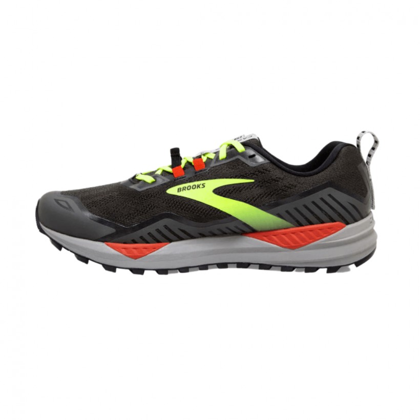 Zapatillas Brooks Cascadia 15 Negro Amarillo OI20 Hombre
