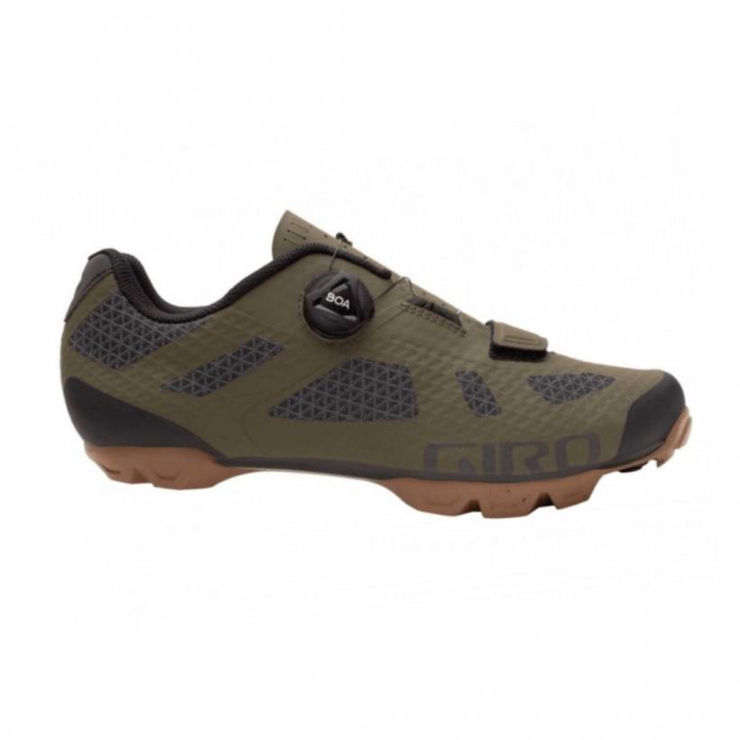 Sapatos MTB Giro Rincon Verde Castanho