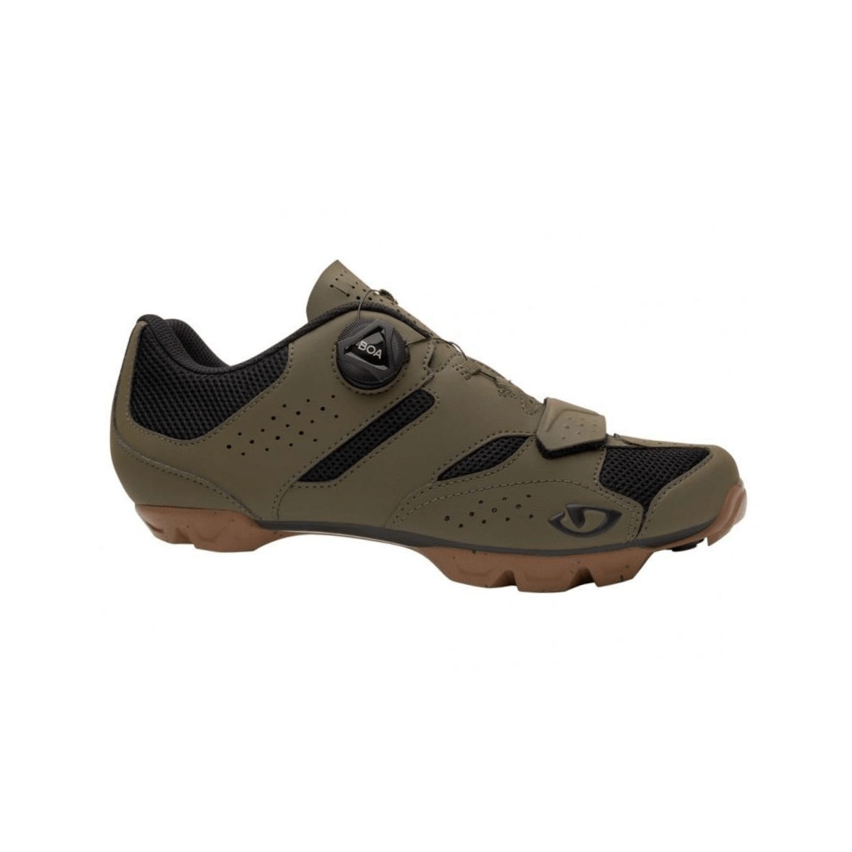 Giro Cylinder II Shoes Green Black, Size 42 - EUR