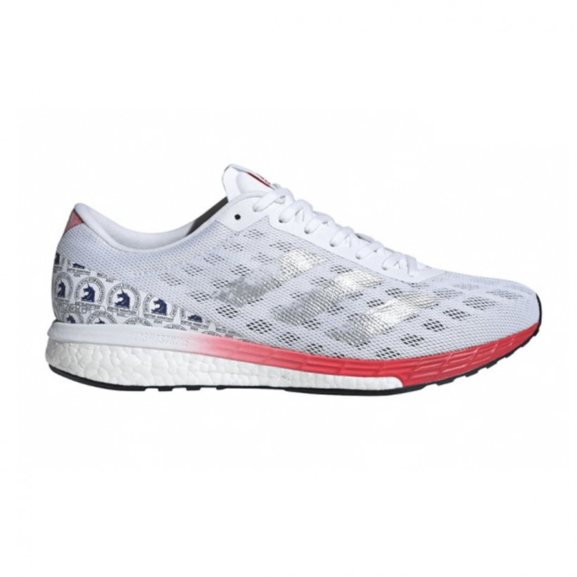 Adidas Adizero Boston 9 Pink White AW20 Men's Running Shoes