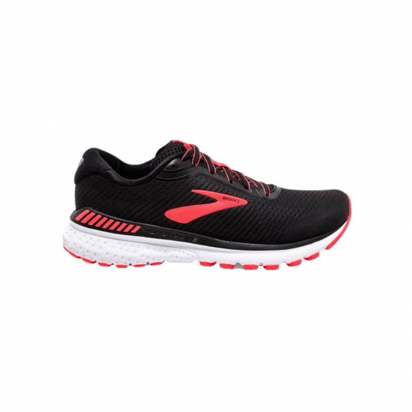 Brooks Adrenaline GTS 20 Schuhe Black Coral AW20 Frau