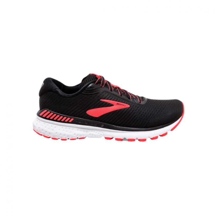 Brooks Adrenaline GTS 20 Shoes Black Coral AW20 Woman