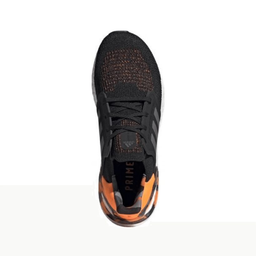 Adidas Ultra Boost 20 Shoes Black Orange AW20
