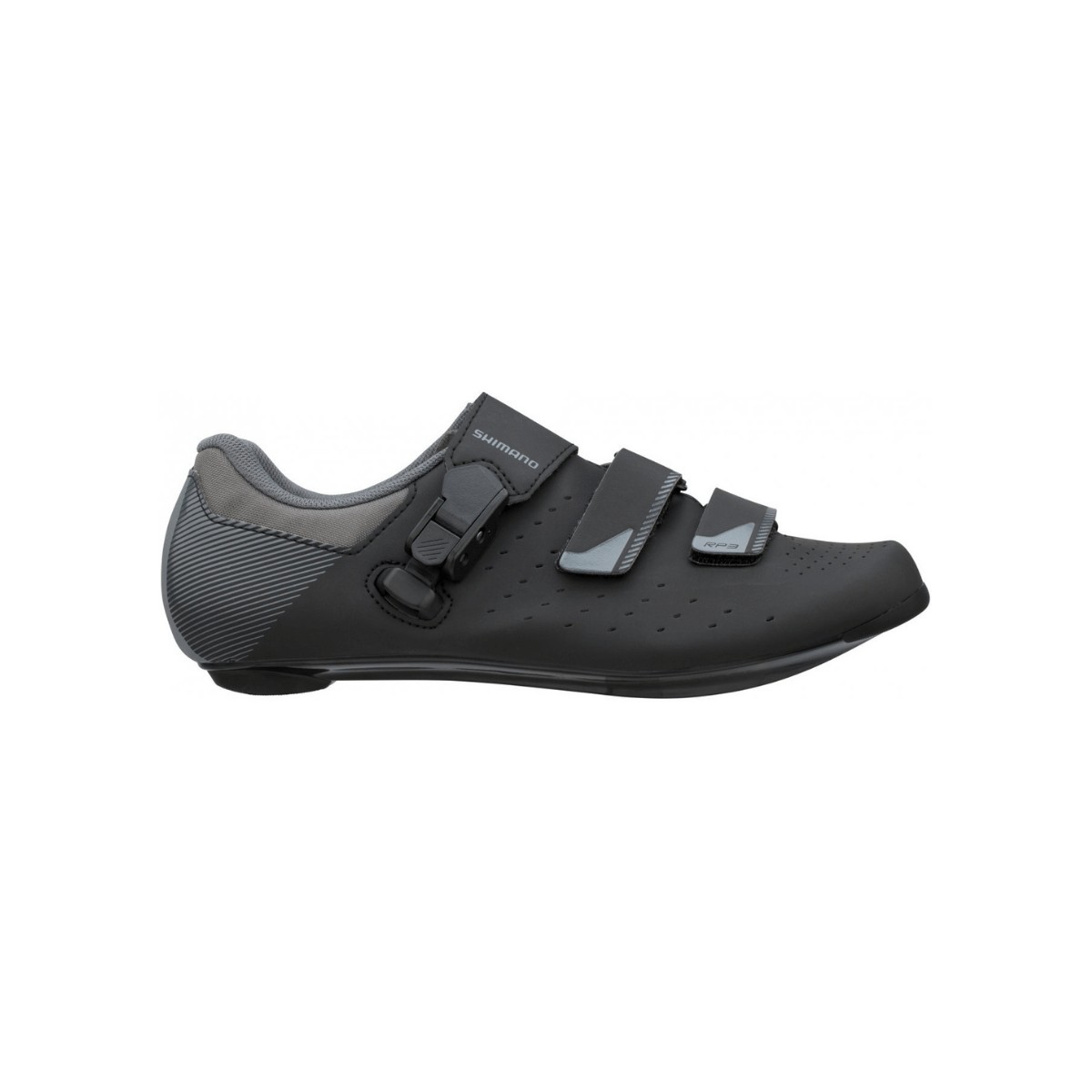 Shimano RP301 Road Shoes Black Gray, Size 41 - EUR