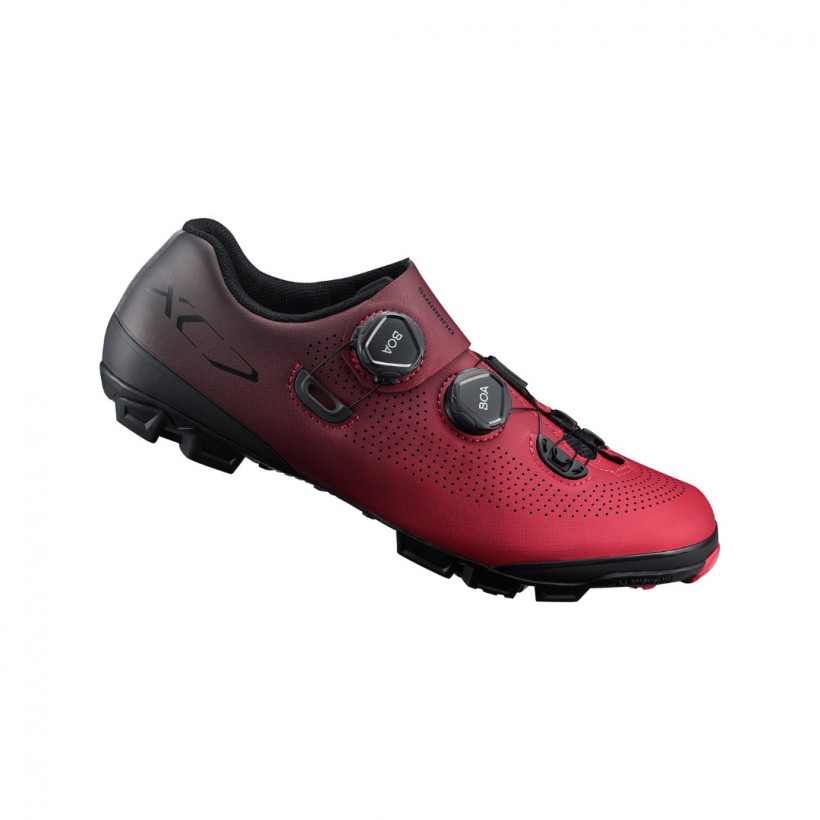 Shimano XC701 MTB Red Black Man Schuhe