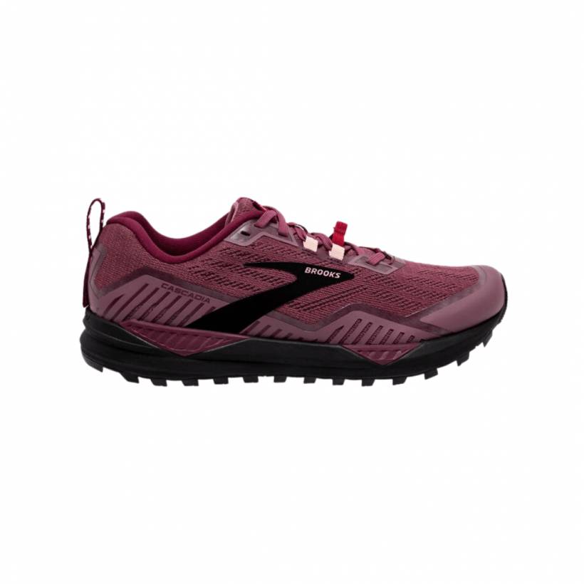 Brooks Cascadia 15 Rose Noir AW20 Femme Chaussures