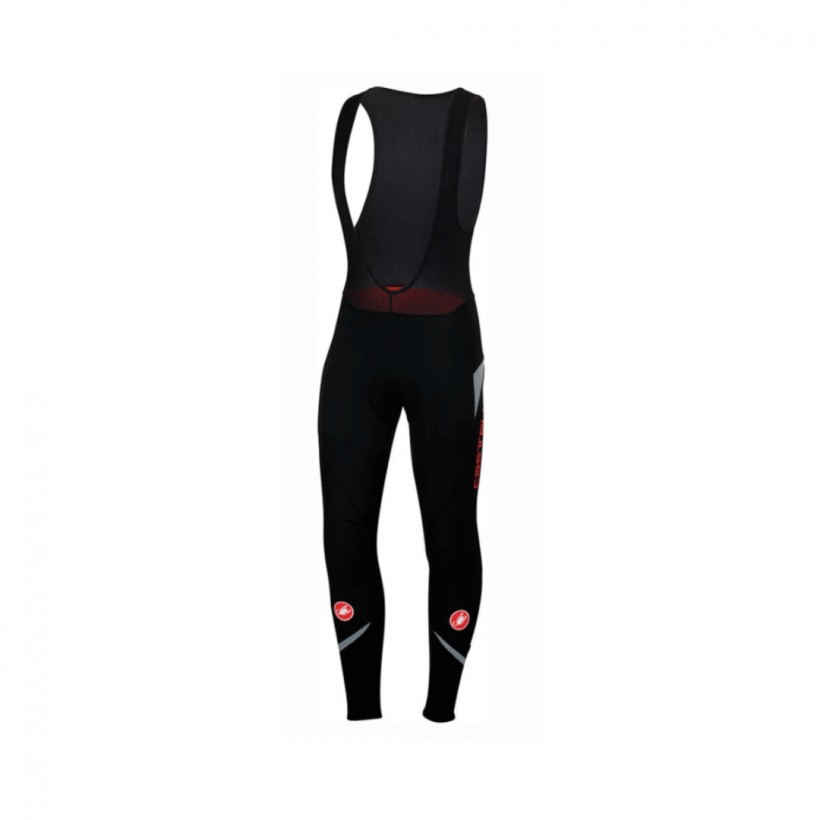 Castelli Spodnie na szelkach Polare 2 Windstopper Czarne