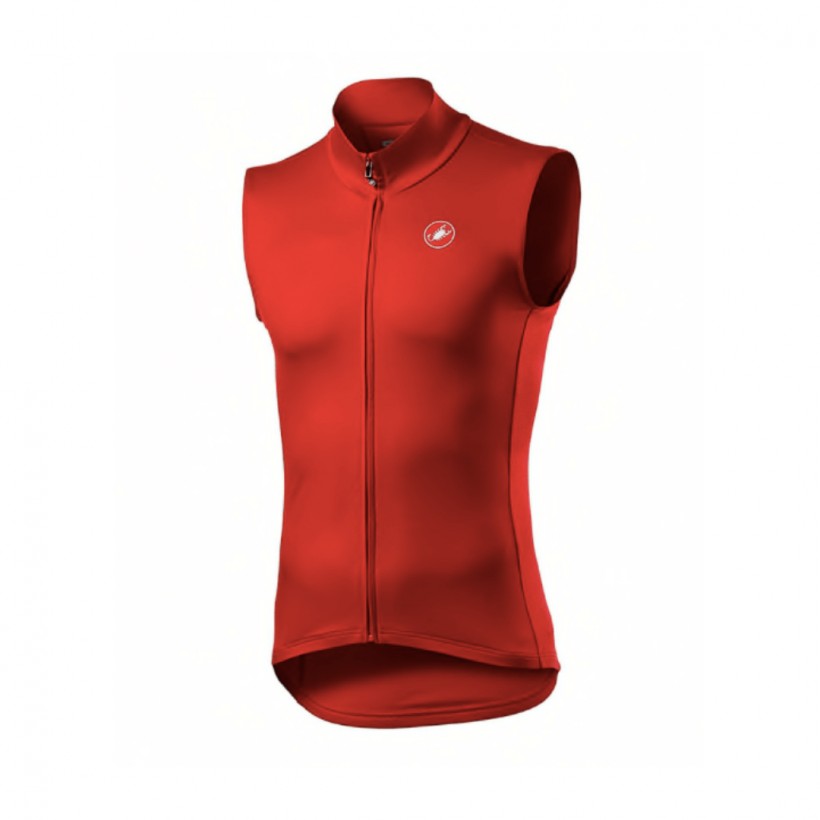 Colete masculino Castelli Pro Thermal Mid Red