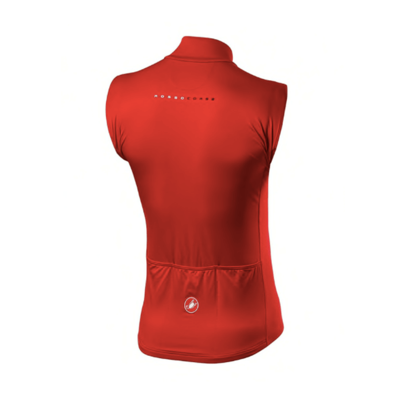 Kamizelka Castelli Pro Thermal Mid czerwona męska