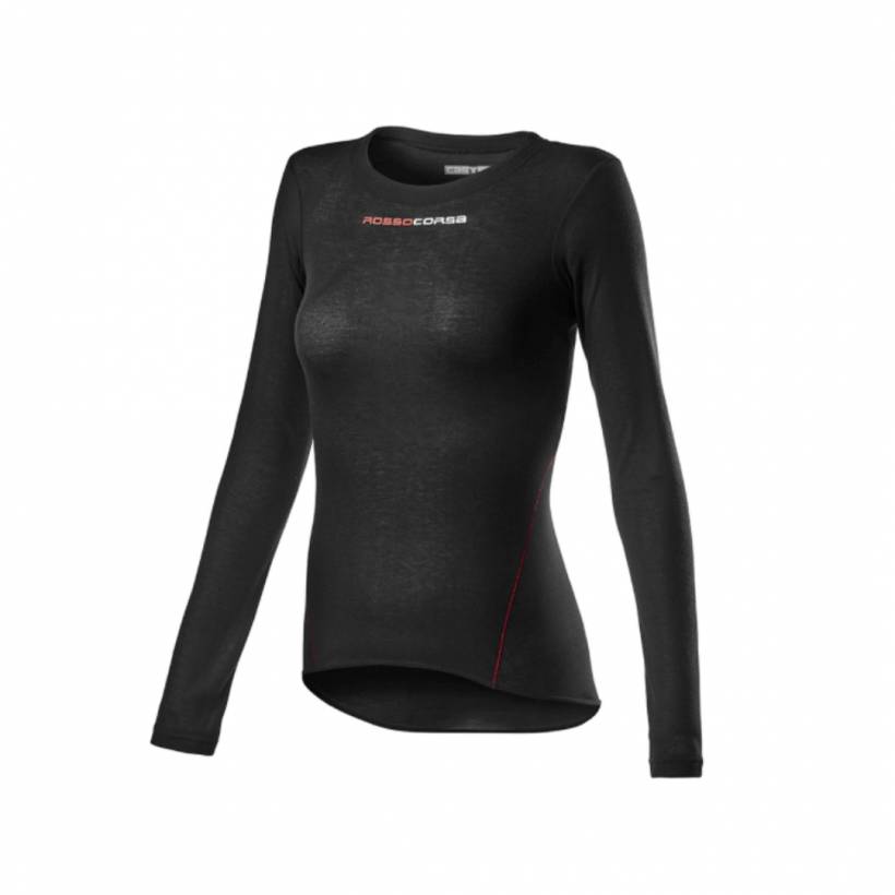 T-shirt Castelli Prosecco Tech Nera Donna