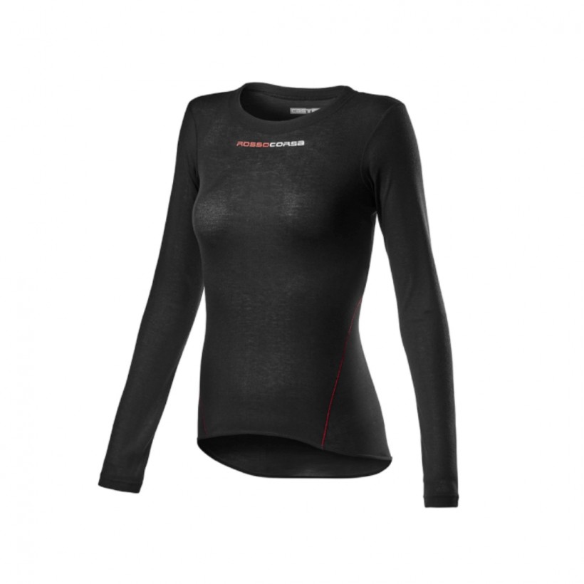 T-Shirt Femme Castelli Prosecco Tech Noir
