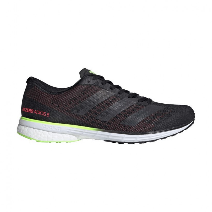 Zapatillas Adidas Adizero Adios 5 Negro Verde OI20 Hombre