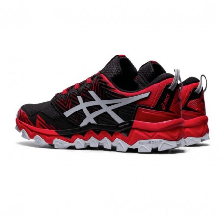 Asics Gel Fuji Trabuco 8 Black Red AW20 Men's Running Shoes