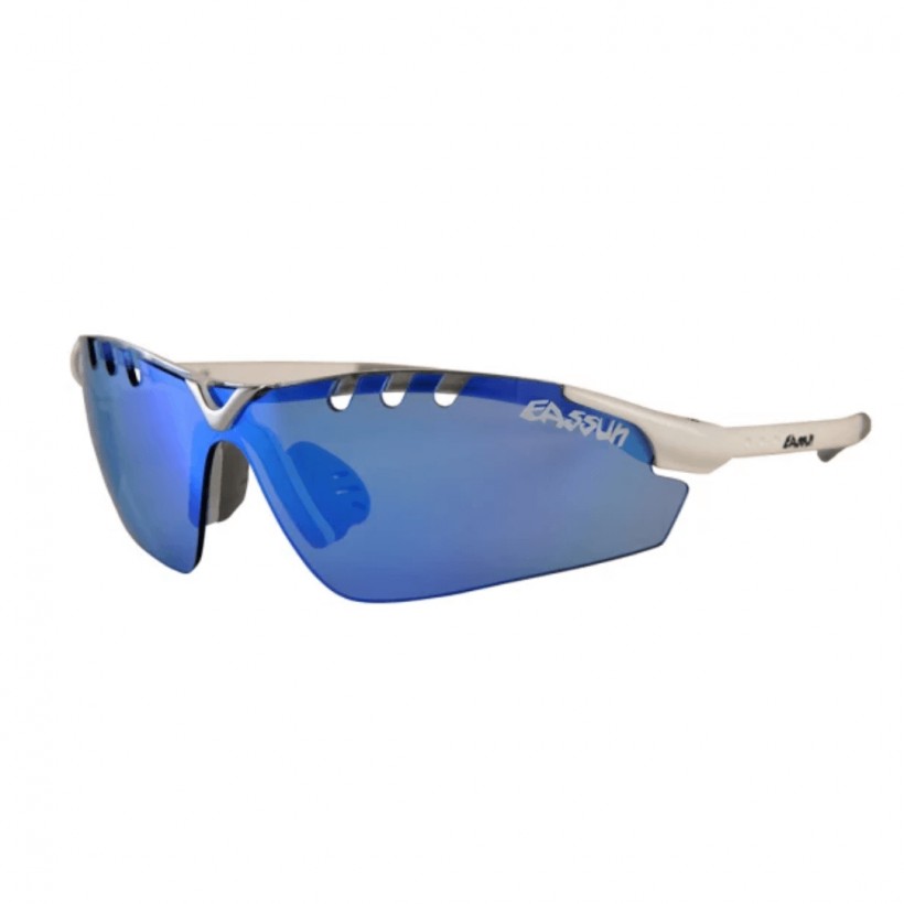 Eassun X-Light Sport Blue and White Sunglasses