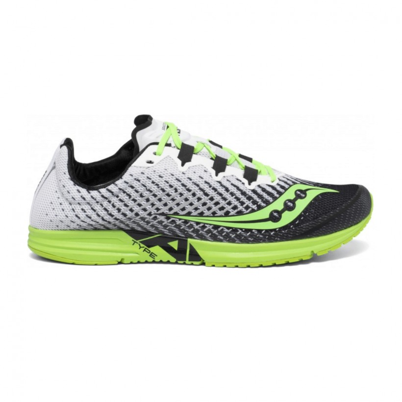 Saucony Type A9 Running Shoes Green Gray AW20