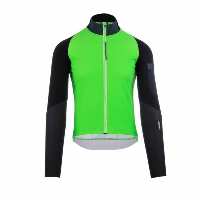 Maglia Manica Lunga Q36.5 Hybrid Que X Verde Nera Uomo