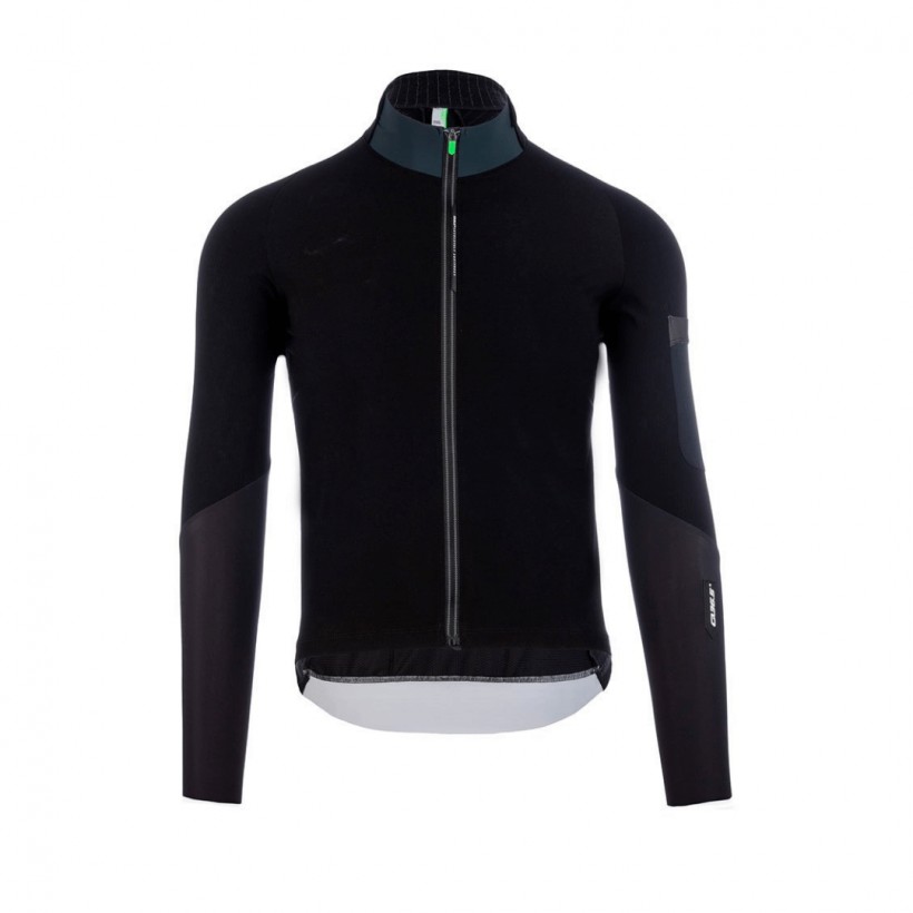Langarmtrikot Q36.5 Hybrid Que X Black Man