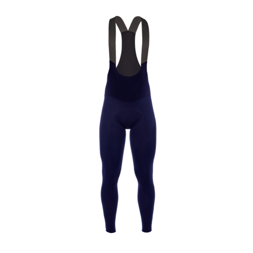 Lange fietsbroek Q36.5 Long Salopette L1 Donkerblauw Heren
