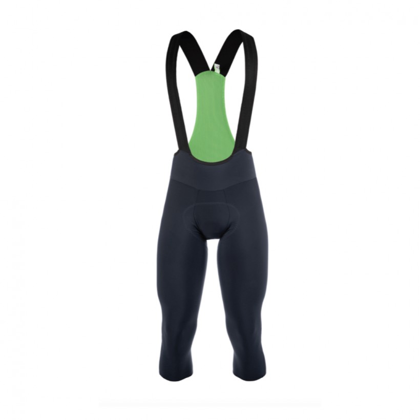 Q36.5 Gregarius 3/4 Black Man Bib Shorts