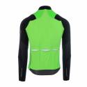 Maillot manga larga Q36.5 Hybrid Que X Verde Negro Hombre