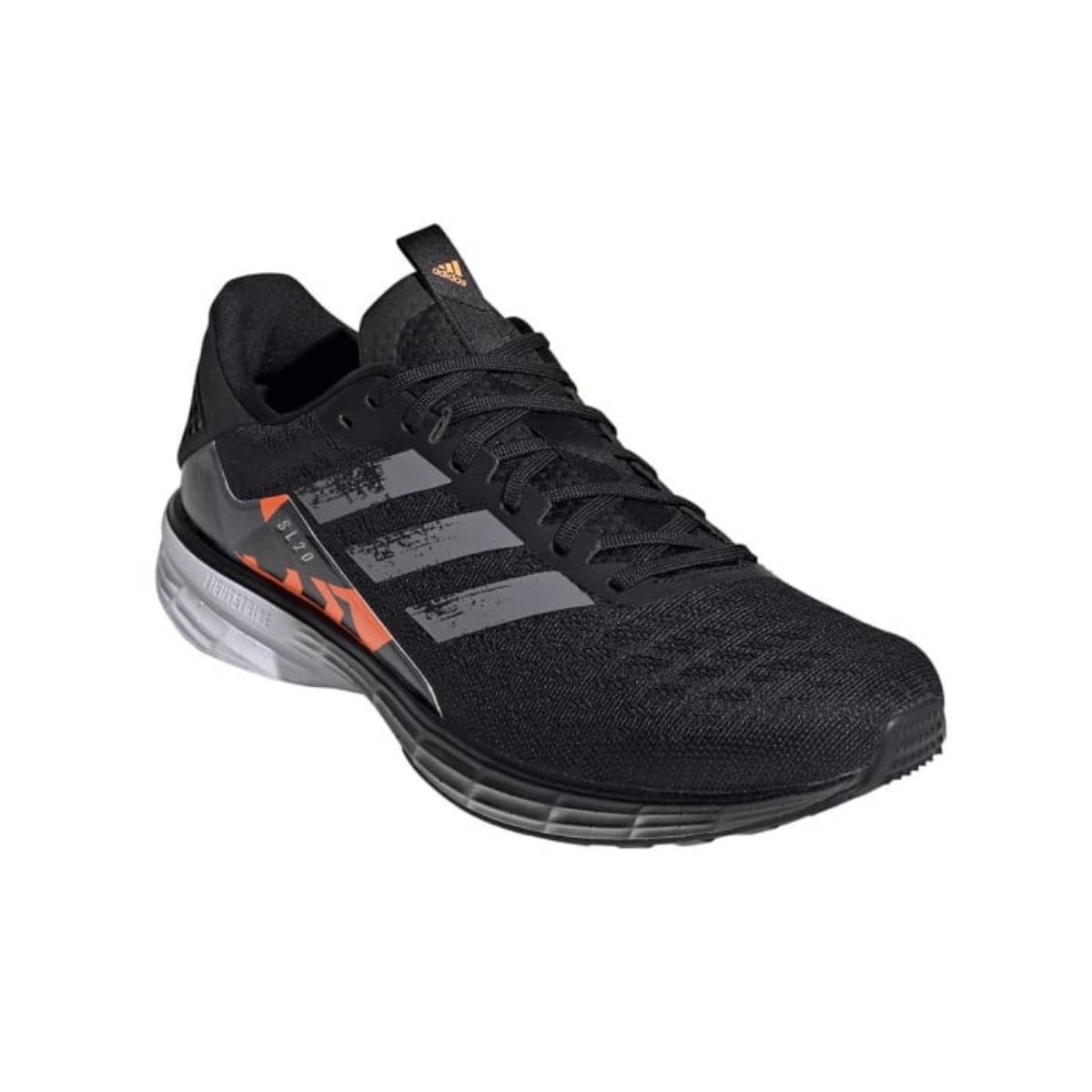 pecado Novedad Monopolio Adidas SL20 Schwarz Orange Man AW20 Schuhe