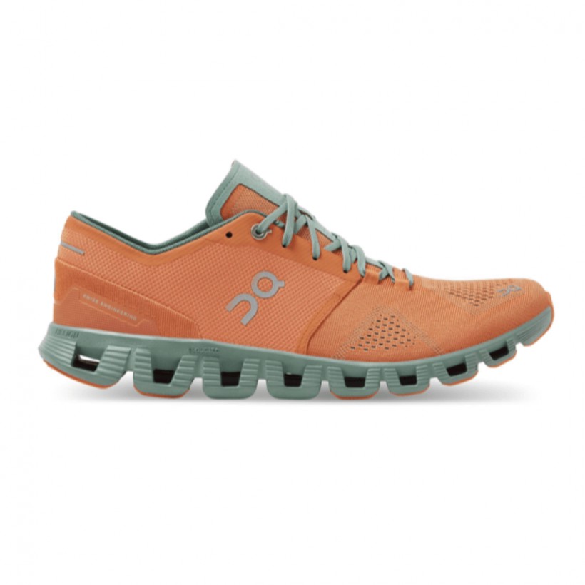 Auf Cloud X Sneakers Lachsblau