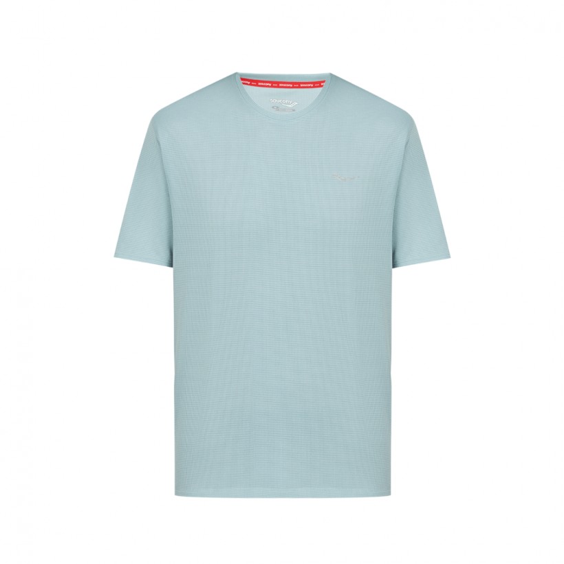 Saucony T-shirt short sleeve Blue Man
