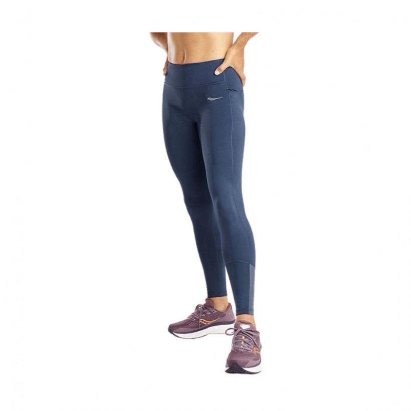 Saucony Fortify Tight Navy Blue Tights Women