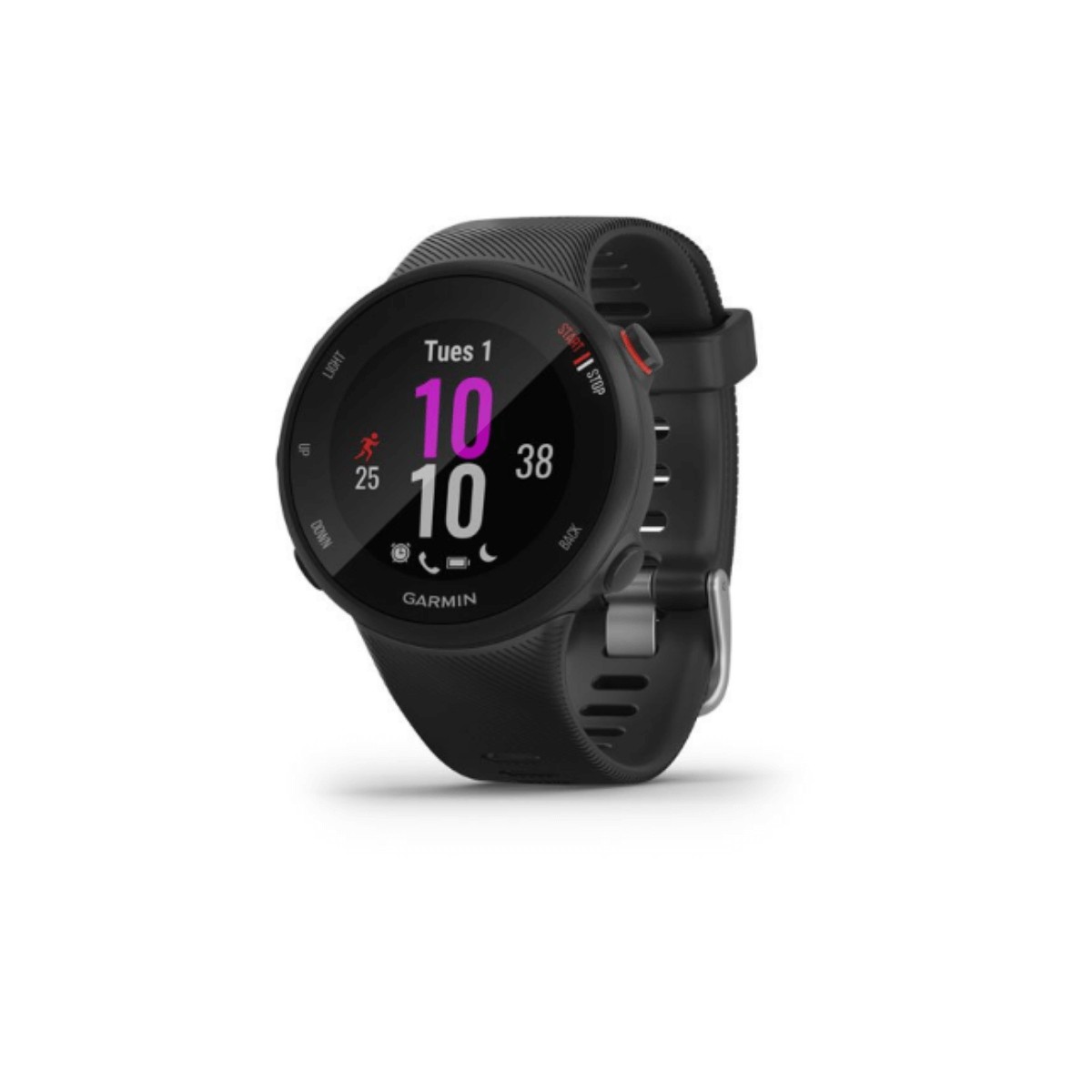 Uhr ist günstig Kaufen-Garmin Forerunner 45S Schwarz. Garmin Forerunner 45S Schwarz <![CDATA[Garmin Forerunner 45S Schwarz Die Garmin Forerunner 45S ist eine benutzerfreundliche Laufuhr, die Ihre Herzfrequenz am Handgelenk überwacht und mithilfe von GPS Tempo, Entfernung, Inte