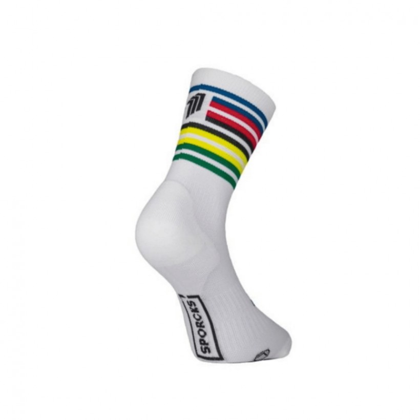 Sporcks Champ Socks White Blue Black