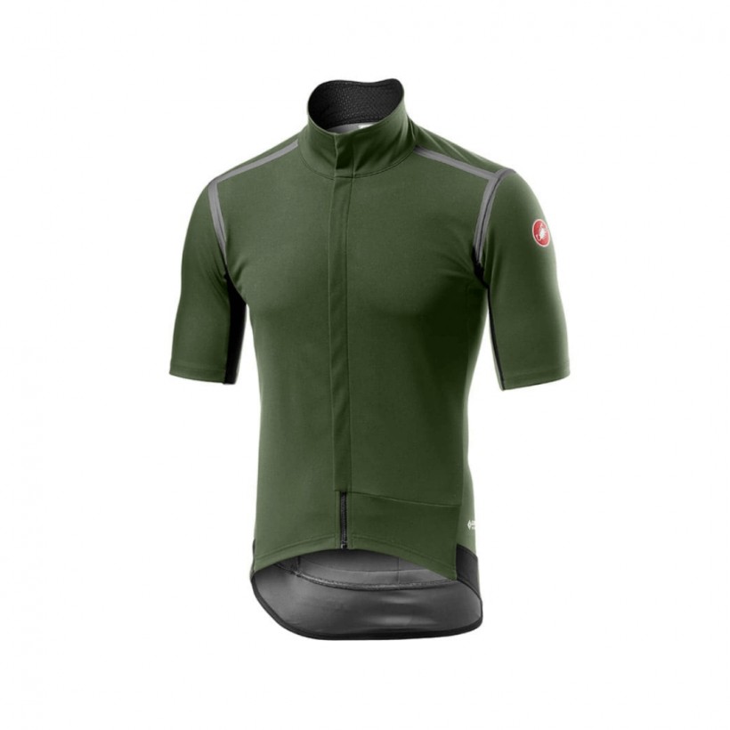 Castelli Gabba Zielona koszulka z krótkim rękawem GORE-TEX INFINIUM ™