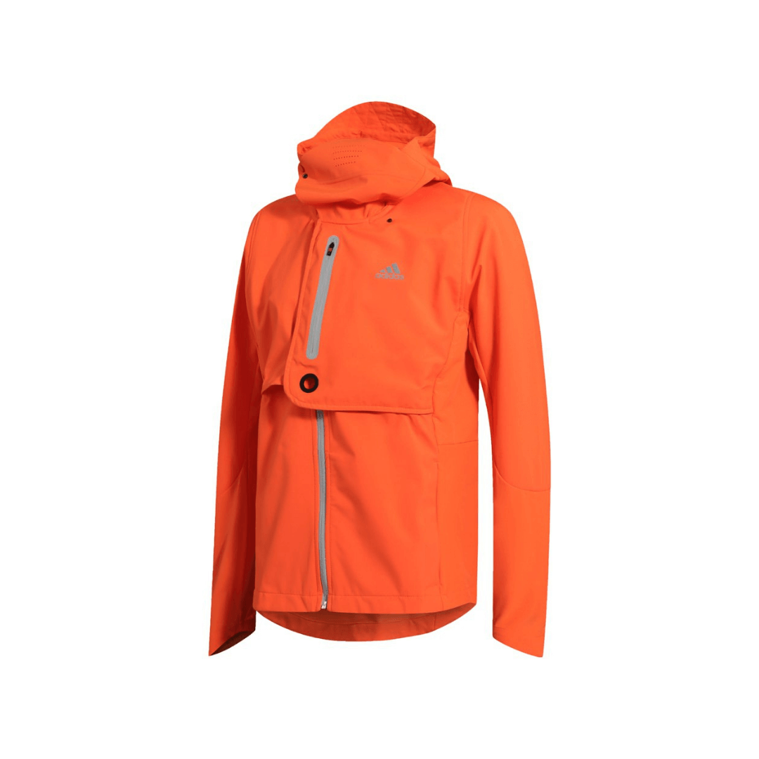 chaqueta naranja adidas
