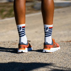 Chaussettes Sporcks Rouge Air Rouge Blanc 2